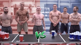 Gymnasts Vs Coaches.. 'GYM PONG'