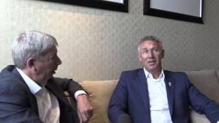 Nigel Adkins talks to Alan Biggs