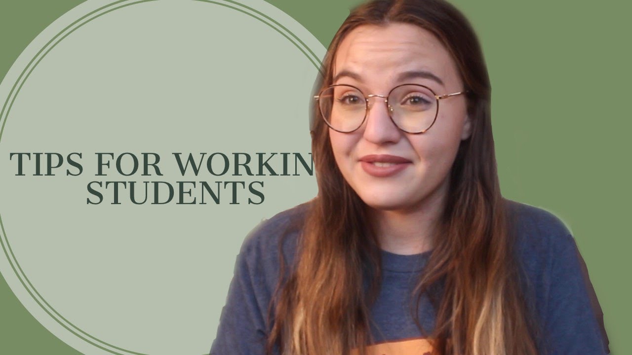 How To Balance Work And College - YouTube