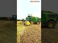 john deere 9900i forage harvester barley harvest2023 shorts