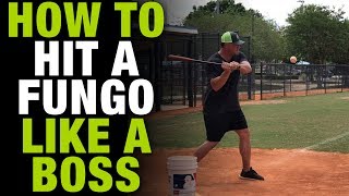 How To Hit A Fungo Like A Boss! Baseball Coaching Tips [How To Tuesday Ep.8]