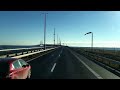 Øresund bridge. denmark sweden