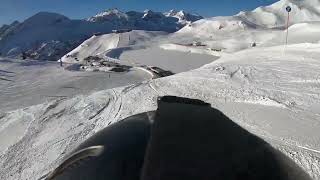 Obertauern ski snowboarding - Austria 15.2.2025