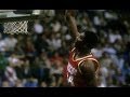 Hakeem Olajuwon's First NBA Game Highlights