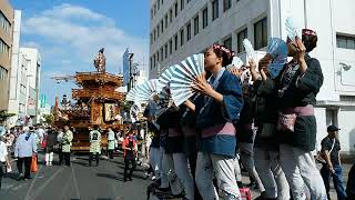 石岡のおまつり　５　御幸通り・山車