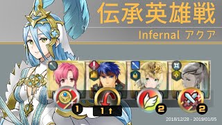 【FEH】伝承英雄戦　アクア・インファナル　配布のみ、継承なし /  F2P No SI Azura Infernal【Fire Emblem Heroes】