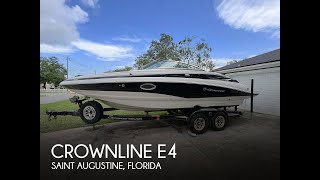 Used 2013 Crownline Eclipse E4 for sale in Saint Augustine, Florida