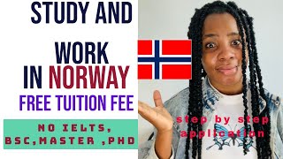 STUDY FOR FREE IN NORWAY|HOW TO STUDY AND WORK IN NORWAY|MOVE WITH YOUR FAMILY #studyInNorway