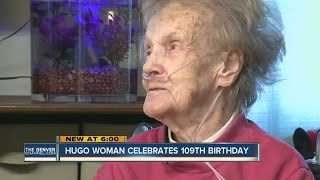 Hugo woman, Hazel Eikermann, celebrates 109th Birthday