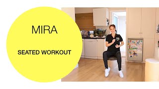 Older adults: All seated workout for balance and stability - 23 July led by Mira FIT FOR GOOD