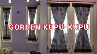 GORDEN RUANG TAMU dan gorden kamar dengan model gorden kupu-kupu