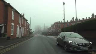 Driving On Henwick Road, Hallow Road \u0026 Oldbury Road, Worcester, Worcestershire UK 25th December 2024