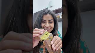 Dubai Kunafa Pistachio Chocolate Review!! | Sivaangi Krishnakumar