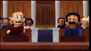 Awkward puppet .. First time Diego won a case