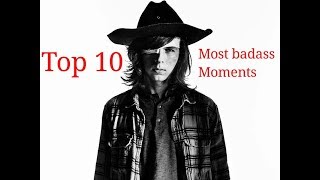 Carl Grimes Top 10 Most badass Moments