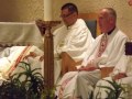 father javier barreto celebrating first mass as priest