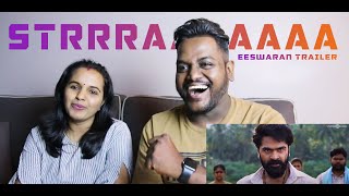Eeswaran Trailer REACTION | Malaysian Indian Couple | Silambarasan TR | Susienthiran | Thaman S | 4K
