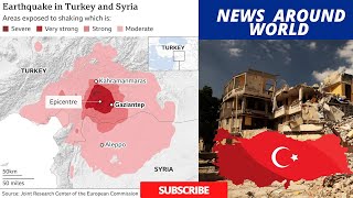 Huge Earthquake Hits Turkey and Syria, Thousand+ Deaths, Many Trapped