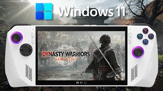 DYNASTY WARRIORS: ORIGINS Demo | Rog Ally Ryzen Z1 Extreme