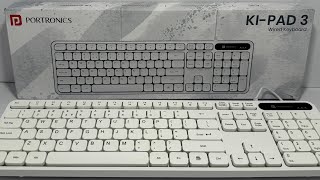 Unboxing Portronics Ki-Pad 3 Keyboard