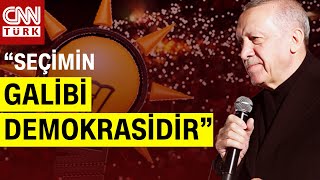 SON DAKİKA! 🚨 Cumhurbaşkanı Erdoğan'dan Balkon Konuşması: "Seçimin Galibi Milli İradedir..." #Haber