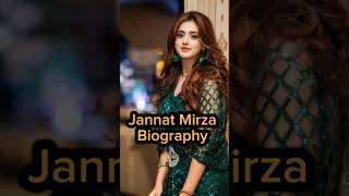 Jannat Mirza Biography #jannatmirza #shorts #Lifescribe