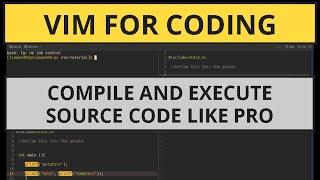 Mastering Vim: Compile and Execute Source code in Vim like Pro