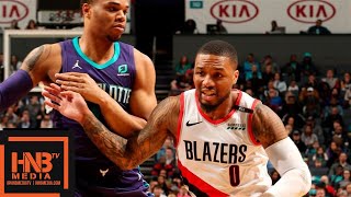 Portland Trail Blazers vs Charlotte Hornets Full Game Highlights | March 3, 2018-19 NBA Season
