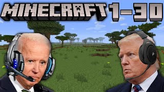 US Presidents Play Minecraft 1-30
