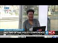 Day two of ANC policy conference