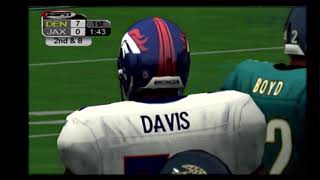 SEGA SPORTS NFL Football 2K3 Denver Broncos vs Jacksonville Jaguars PS2