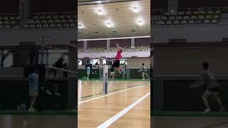 【カメラ壊れるからやめてw】#shorts #バドミントン #badminton