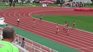 2018 茨城県高校新人陸上 県南地区女子200m準決勝1組