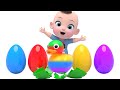 🐣Surpeise Egg! | Old Macdonald Had A Farm Nursery Rhymes Playground Color Song | Baby & Kids Songs