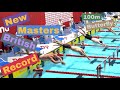 100m Butterfly Masters British Record - Racing Adam Barrett & Masters World Record