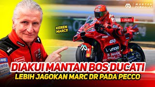 MANTAN BOS DUCATI UNGKAP🔥LEBIH JAGOKAN MARC MARQUEZ DARI PADA FRANCESCO BAGNAIA UNTUK MUSIM 2025