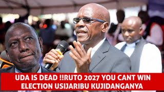 UDA IS DEAD !! RUTO YOU CANT WIN 2027 ELECTION UNAENDA NYUMBANI WAKENYA WAMECHOKA!!