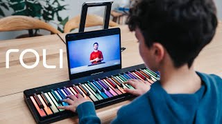 This High Tech Roli System Uses AI and Hand Tracking to Teach Piano