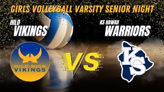 10/17/2024 Varsity Girls Volleyball vs KS Hawaii Senior Night