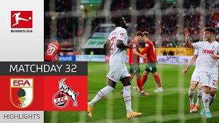 FC Augsburg - 1. FC Köln 1-4 | Highlights | Matchday 32 – Bundesliga 2021/22