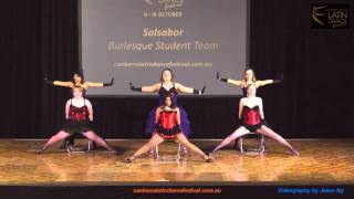 CLDF 2015 - Friday night - Salsabor Burlesque Team