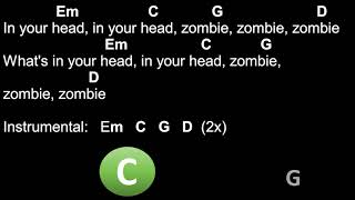 Zombie - The Cranberries - Dave Winkler - Chords
