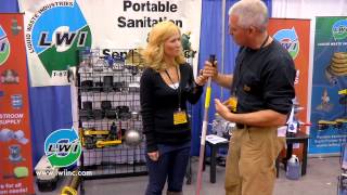 Liquid Waste Industries (LWI) - T-Lift Manhole Cover Lifter - 2013 Pumper \u0026 Cleaner Expo