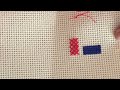 how to do the rice stitch stitching tutorial