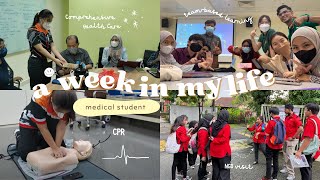 my life as a ukm medical student | group projects, cpr, spirometry, NGO visit, and lots of memories✨