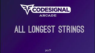 #9. All Longest Strings | Codesignal Solutions #javascript #codesignal #coding #programming #512