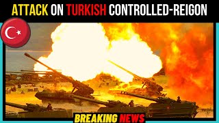 Attack on Turkish-controlled Region in Syria.