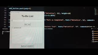 Task 1.Todolist using python programming Codsoft #Codsoft