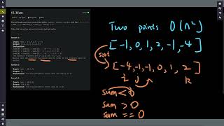 Amazon Interview Question Leetcode 15. 3Sum