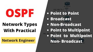 CCIE Enterprise Training | OSPF Network-Types | P2P, Broadcast, Non-Broadcast, P2MP and P2MNB